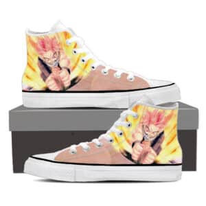 Fairy Tail Natsu Dragneel Fire Attack Stunning Sneakers Shoes