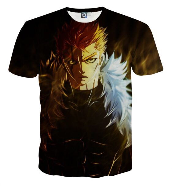 Fairy Tail Mage Laxus Lightning Bolt Scar Badass Aura T-Shirt