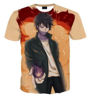 My Hero Academia Dabi Shattering Effect Pastel Color T-Shirt