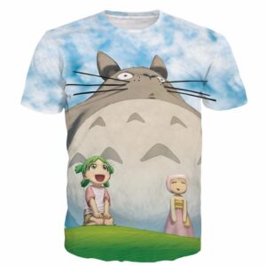 My Neighbor Totoro Characters Cute Japanese Anime 3D T-Shirt - Konoha Stuff