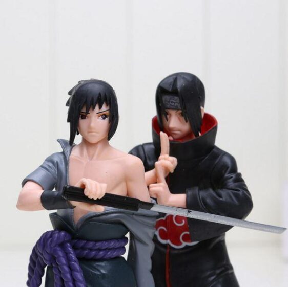 Naruto - Sasuke Uchiha Itachi Uchiha Action Figure Set 2pcs 15cm - Konoha Stuff