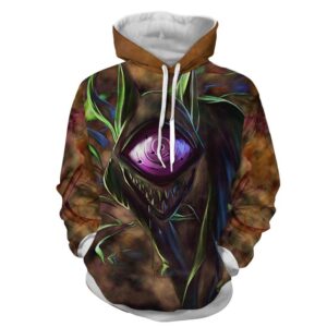 Naruto Anime Scary Ten-Tailed Beast With Rinnegan Hoodie