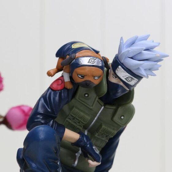 Naruto Kakashi Hatake & Ninken Pakkun Pug Action Figure 15cm 5.9' - Konoha Stuff