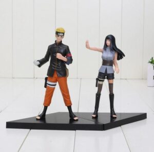 Naruto Uzumaki & Hinata Hyuga PVC Action Figures 2pcs Set 15cm - Konoha Stuff