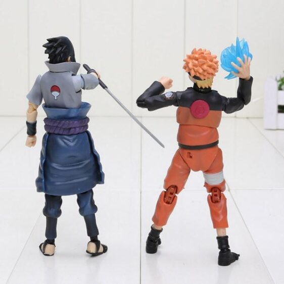 Naruto Uzumaki & Sasuke Uchiha Articulated Action Figure 15cm - Konoha Stuff