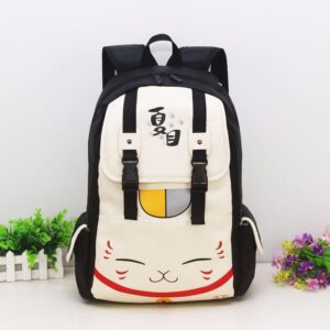 Natsume Yuujinchou Cat Kawaii School Laptop Bag Backpack - Konoha Stuff - 1