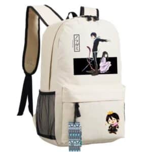Noragami Aragoto Cute Yato God Iki Hiyori Couple School Bag Backpack - Konoha Stuff - 1