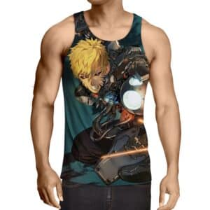 One-Punch Man Aggressive Genos Fighting 3D Print Tank Top