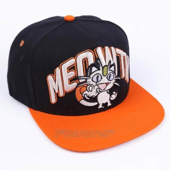 Pokémon Cartoon Meowth Fashion Cool Design Baseball Hat Cap - Konoha Stuff