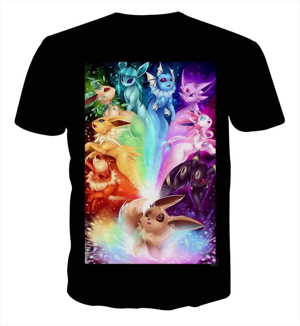 All Eeveelutions t-shirt - Pokemon ! · Linkitty Art ♥ · Online Store  Powered by Storenvy