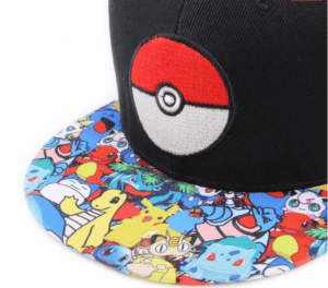 Pokemon GO Pikachu Charmander Trainers Ball  Hip Hop Hat Cap Snapback - Konoha Stuff - 2