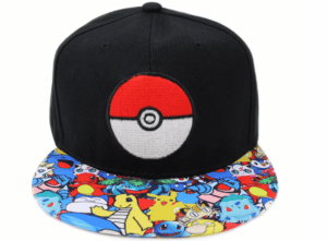Pokemon GO Pikachu Charmander Trainers Ball  Hip Hop Hat Cap Snapback - Konoha Stuff - 1