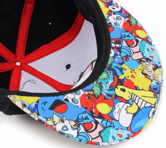 Pokemon GO Pikachu Charmander Trainers Ball  Hip Hop Hat Cap Snapback - Konoha Stuff - 3