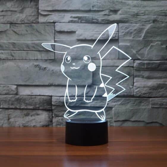 Pokemon GO Pikachu LED 7 Color Changing Night Cute Lamp - Konoha Stuff - 4