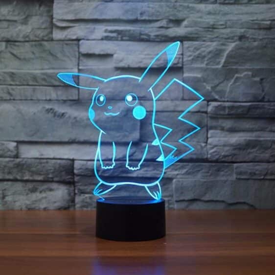 Pokemon GO Pikachu LED 7 Color Changing Night Cute Lamp - Konoha Stuff - 5