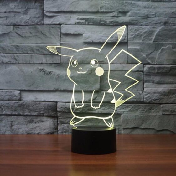 Pokemon GO Pikachu LED 7 Color Changing Night Cute Lamp - Konoha Stuff - 7