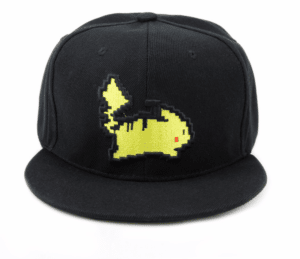 Pokemon GO Pikachu Pixels Running Embroidery Hip Hop Hat Cap Snapback - Konoha Stuff - 1
