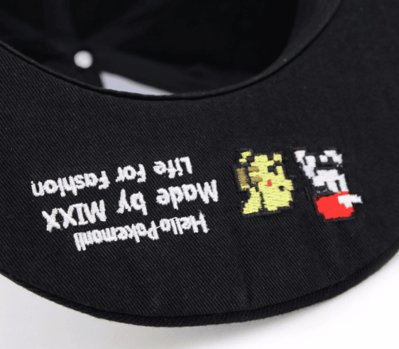 Pokemon GO Pikachu Pixels Running Embroidery Hip Hop Hat Cap Snapback - Konoha Stuff - 5