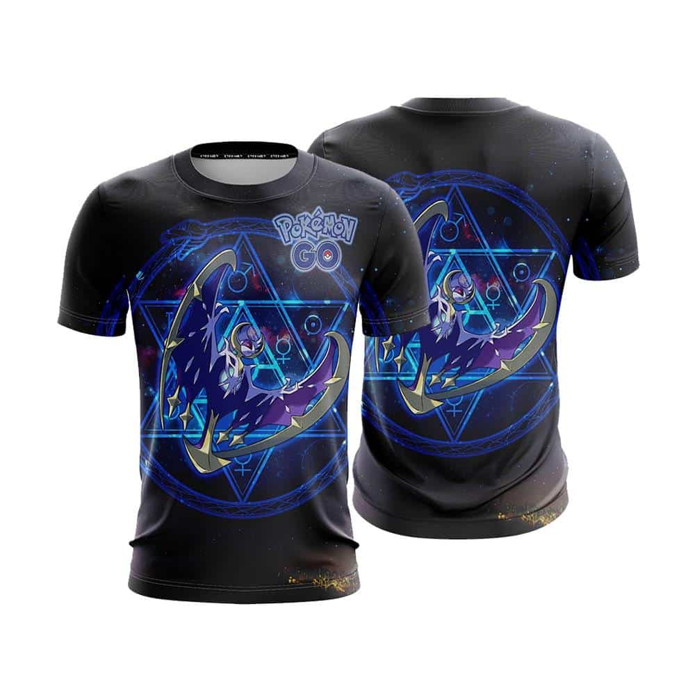 Pokemon Go Legendary Lunala Epic Light Trio T-Shirt