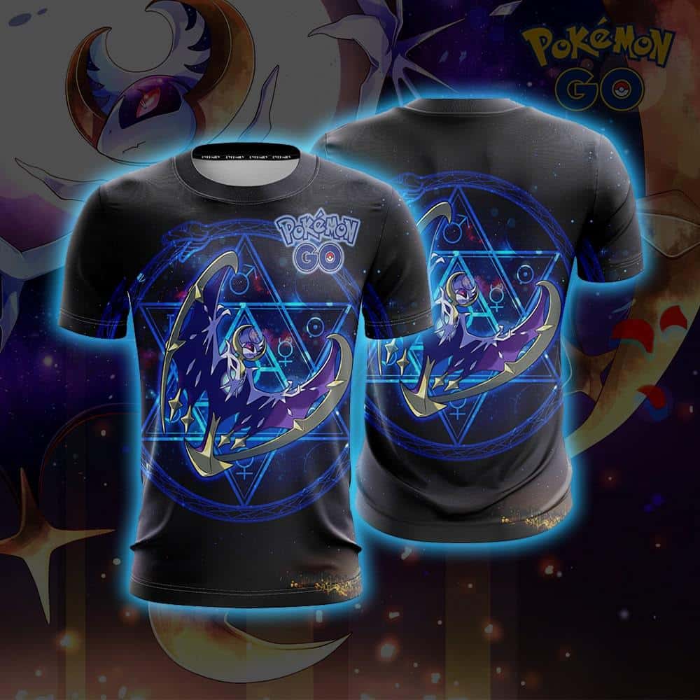 Pokemon Go Legendary Lunala Epic Light Trio T-Shirt