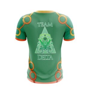 Pokemon Team Delta Rayquaza Cool Green T-Shirt