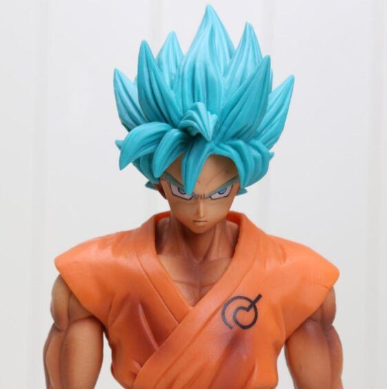 Resurrection F Son Goku Super Saiyan Blue SSGSS Action Figure 25cm - Saiyan Stuff - 4