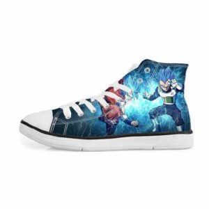 Resurrection F Super Saiyan Blue Goku Vegeta Sneakers Converse Shoes