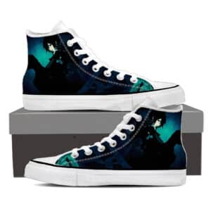 SAO Dope Kirito Reflection Black And Blue 3D Sneakers Shoes