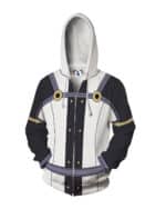 SAO Ordinal Scale Kirigaya Kirito Suit Cosplay Zipper Hoodie