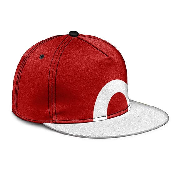 Awesome Pokemon Trainer Red Costume Snapback Cap