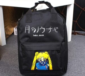 Sailor Moon Usagi Tsukino Lovely Cat Luna Candy Colorful Trendy Backpack - Konoha Stuff - 2