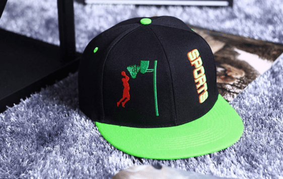 Slam Dunk Brand Logo Basketball Sports Green Cap Baseball Hat Snapback - Konoha Stuff - 1