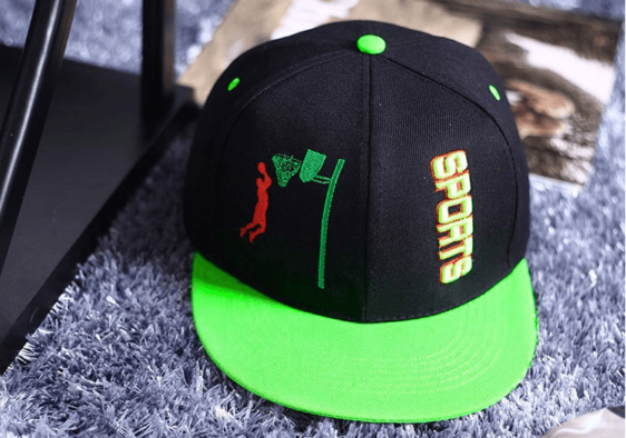 Slam Dunk Brand Logo Basketball Sports Green Cap Baseball Hat Snapback - Konoha Stuff - 2