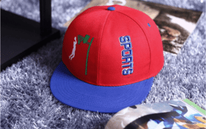 Slam Dunk Brand Logo Basketball Sports Red Cap Baseball Hat Snapback - Konoha Stuff - 1