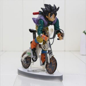 Son Goku Kakarot Riding Bicycle Bike Nunchuks Dragon Ball Figure - Saiyan Stuff - 2