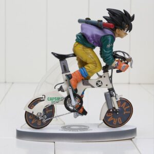 Son Goku Kakarot Riding Bicycle Bike Nunchuks Dragon Ball Figure - Saiyan Stuff - 1