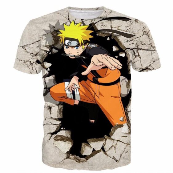 Spectacular Naruto Prison Break Stylish Hippie Harajuku 3D T-shirt - Konoha Stuff