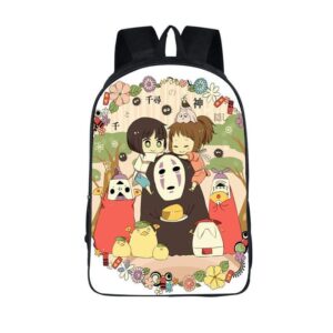 Spirited Away Chihiro Haku No Face Chibi Art Backpack