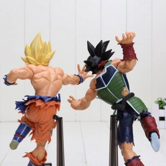Super Saiyan Son Goku Vs Bardock Battle Damage PVC Action Figure 23cm - Saiyan Stuff