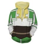 Sword Art Online Kirigaya Suguha Leafa Outfit Cosplay Hoodie