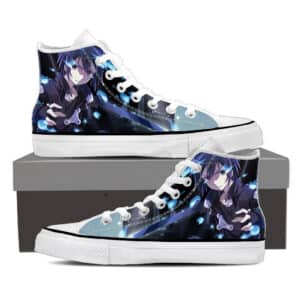 Sword Art Online Kirito Battle Blue Flames Sneakers Shoes