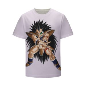 Dragon Ball Z Awesome Saiyan Raditz Fighter Stance T-Shirt