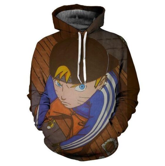 Teen Naruto Fashion Nike Adidas Snapback Hip-Hop Dope 3D Hoodie - Konoha Stuff