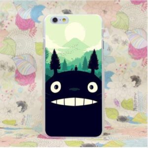 Totoro Art Style Studio Ghibli Famous Anime Theme Concept  iPhone 4 5 6 7 Plus Case - Konoha Stuff