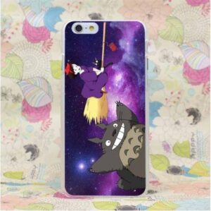 Totoro Chase Kiki Witch Cute Ghibli Anime Theme iPhone 4 5 6 7 Plus Case - Konoha Stuff