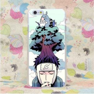 Totoro Cross Naruto Yamato Ninja Cool Creative Concept iPhone 4 5 6 7 Plus Case - Konoha Stuff