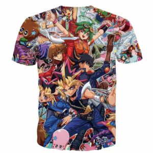 Yu-Gi-Oh! Arc-v Yusei Yugi Jaden Yuma Yuya All In One T-shirt - Konoha Stuff - 2