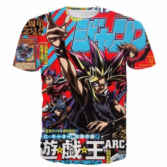 Yu-Gi-Oh! Monster Cards Game Declan Akaba Yugi Yuri Yugo Cool 3D T-shirt - Konoha Stuff - 1