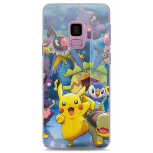 Pokemon Pikachu And Friends Blue Samsung Galaxy Note S Case