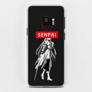 Sword Art Online Yuuki Asuna Senpai Samsung Galaxy Note S Series Case